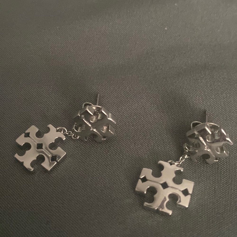 Tory burch charm dangle earrings